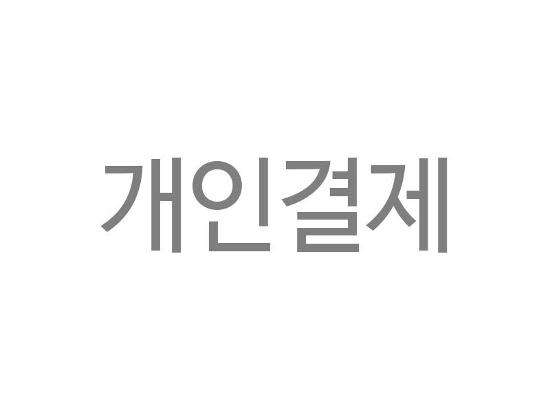 개인결제창 강선화님 버전업그레이드 작업